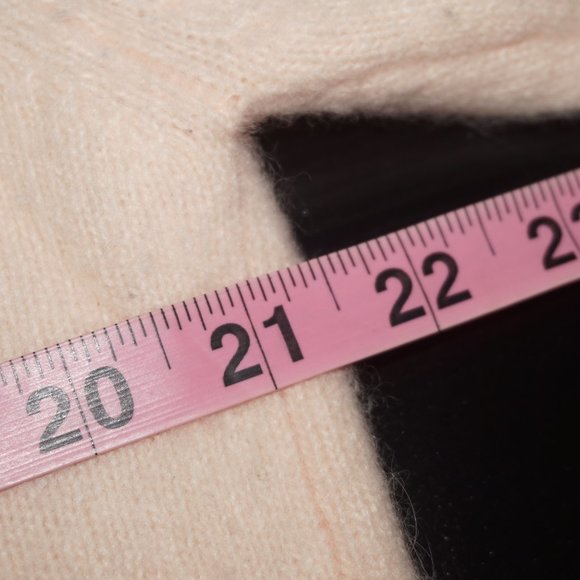 Vintage 80s Lambswool Angora Cardigan Sweater XL - Picture 8 of 9